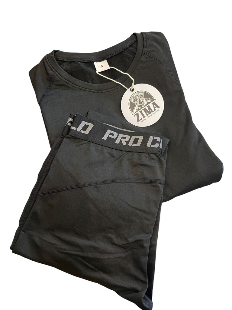 Underwear básico mujer negro (set)