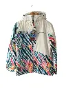 Chaqueta blanca con arcoiris mujer