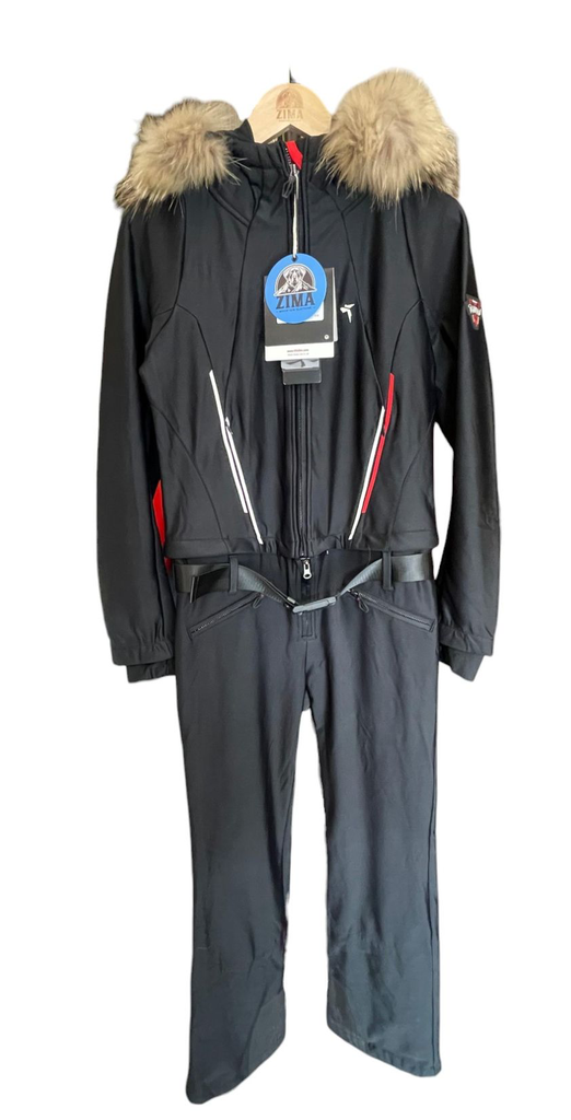 OEM ODM windproof snowproof warm women ski juimpsuit black