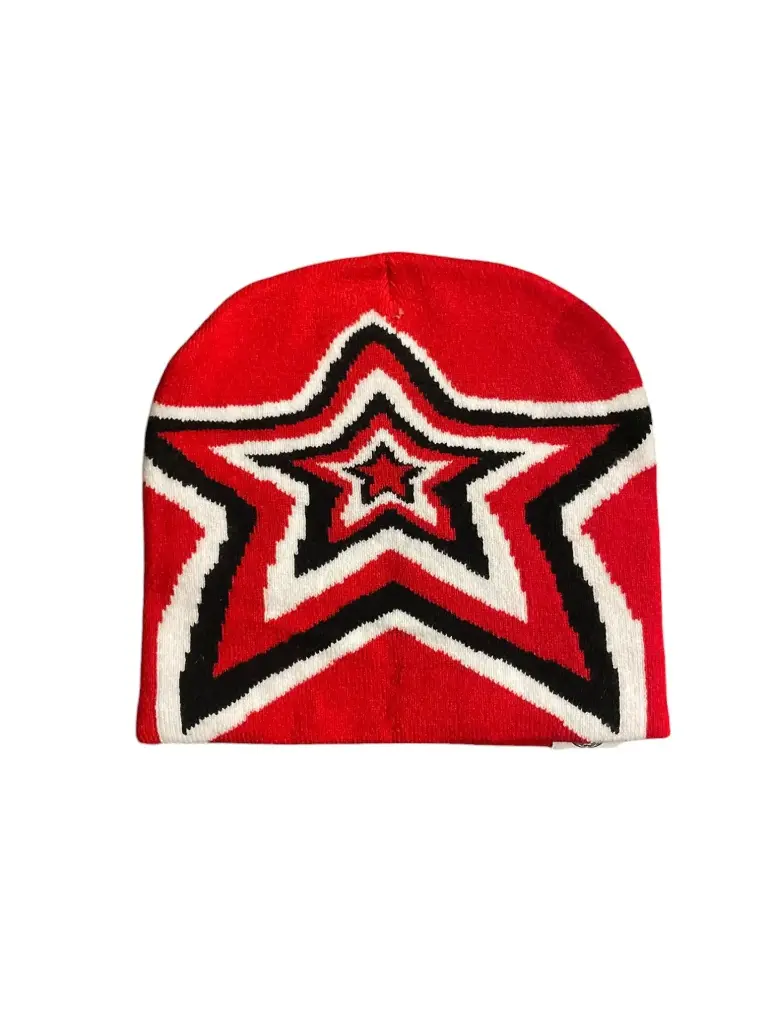 Beanie estrella roja