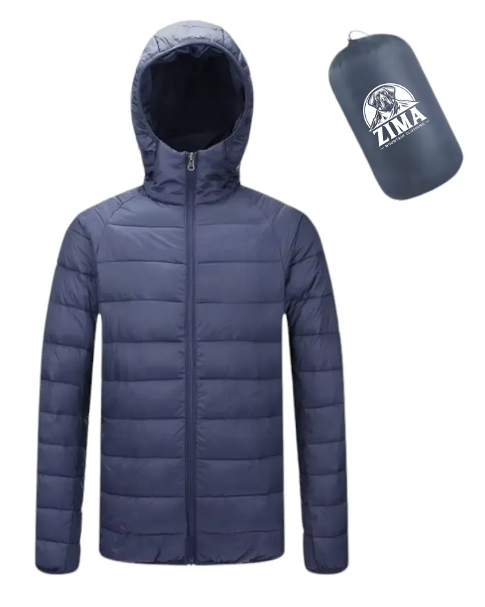 Chaqueta Zima Plumas Azul - Hombre