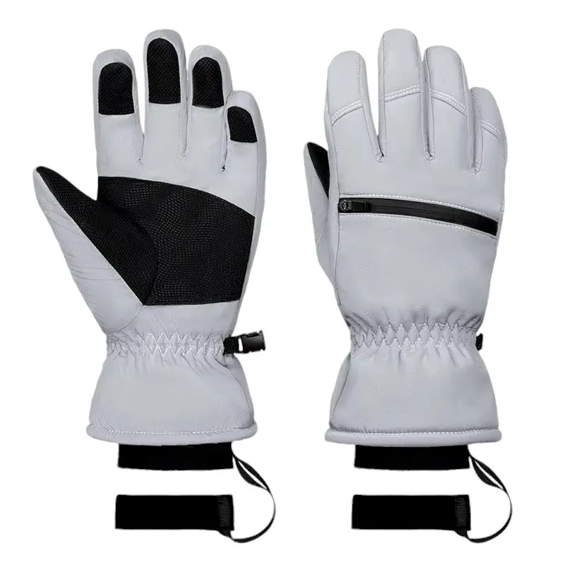 Guantes Gris