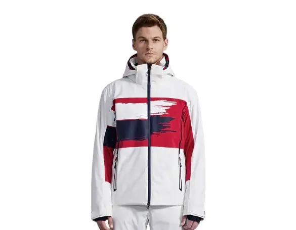 Tittallon Men's Phylex 4-way-stretched Tech. Red&White