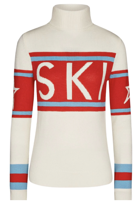 Ski Sweater Red Horizon