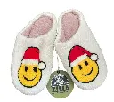 Slipper happy santa face
