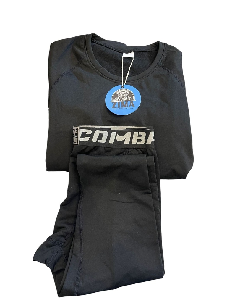 Underwear básico hombre negro (set)