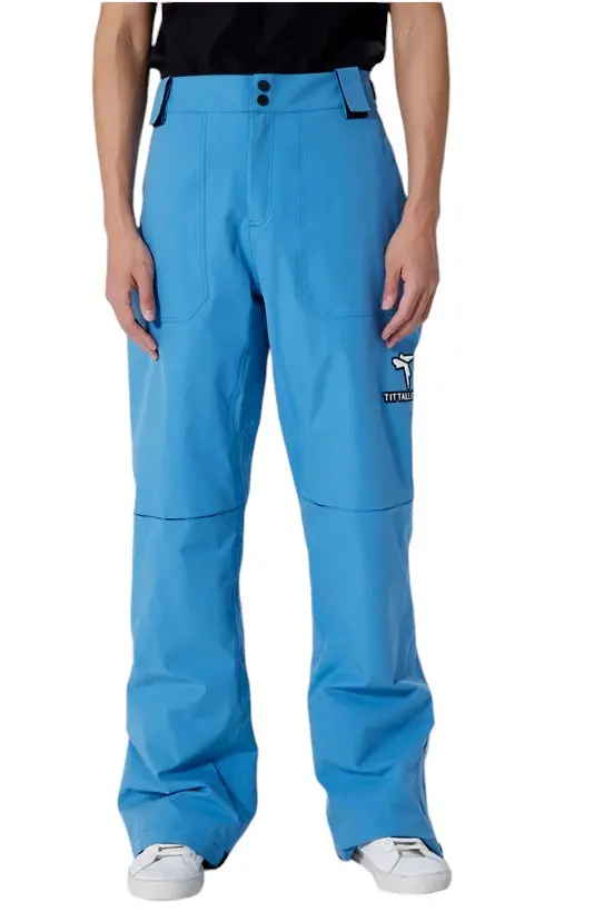 Tittallon - Unisex 4-way stretched snowboarding. Ski pants blue