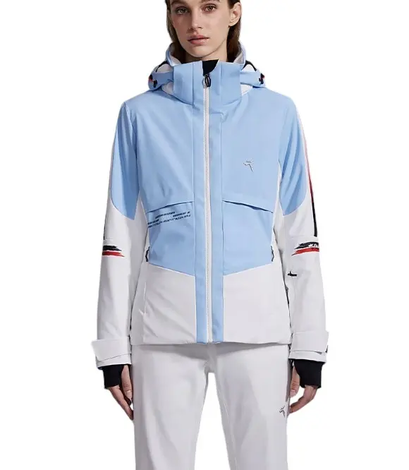 Tittallon - Women's 4-way-stretched fashion Ski jacket blue