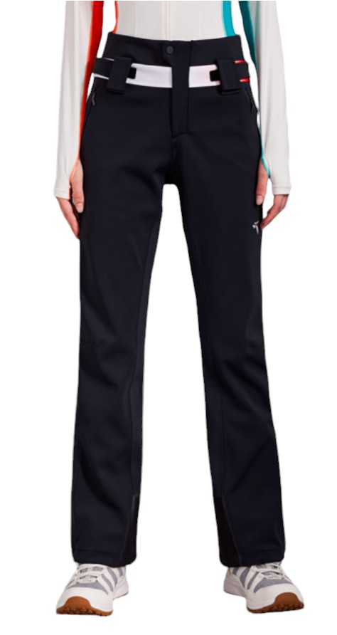 Tittallon - Women's 4-way-stretched fashion Ski pants black