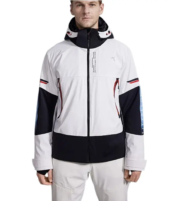 Tittallon Men's Phylex 4-way-stretched Tech. White