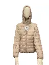 Chaqueta Zima Plumas Beige - Mujer