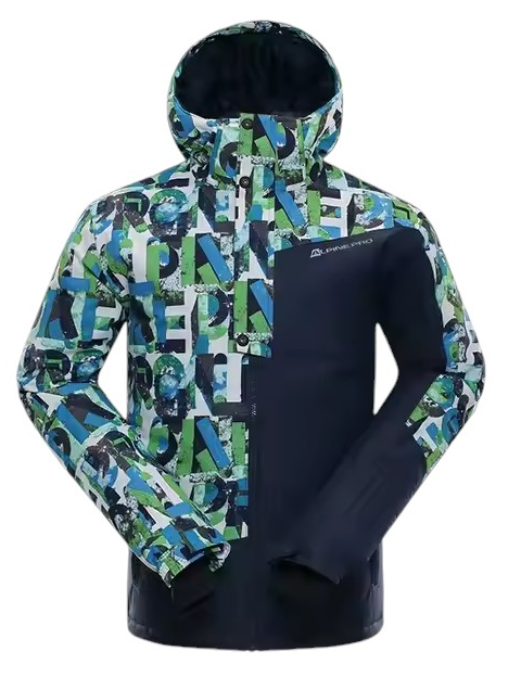 Chaqueta Alpine Pro - Arctic Mosaic - Red & Green