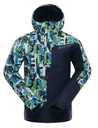 Chaqueta Alpine Pro - Arctic Mosaic - Red & Green