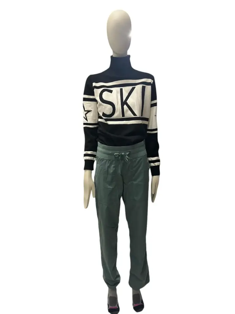 Summer pant women green