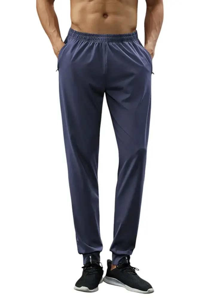 Summer pant men blue