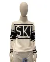 SKI sweater white