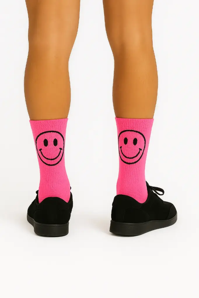 Happy face socks p
