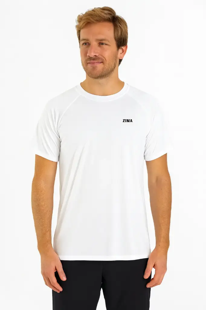 Camiseta dry fit blanca h