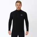 Deportiva manga larga negra