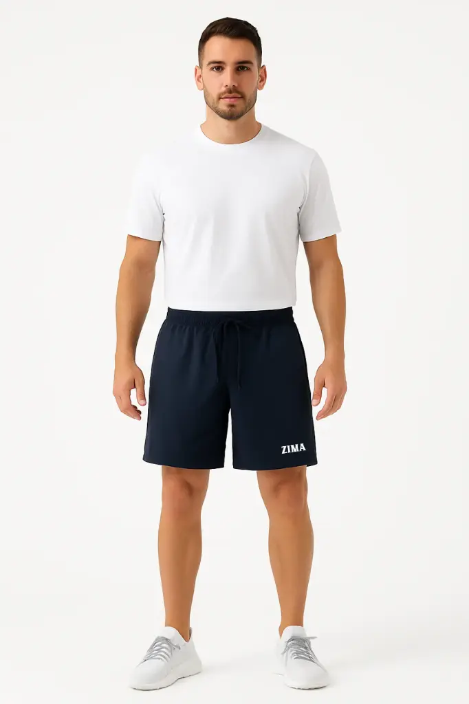 Short azul hombre