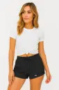 Short negro mujer