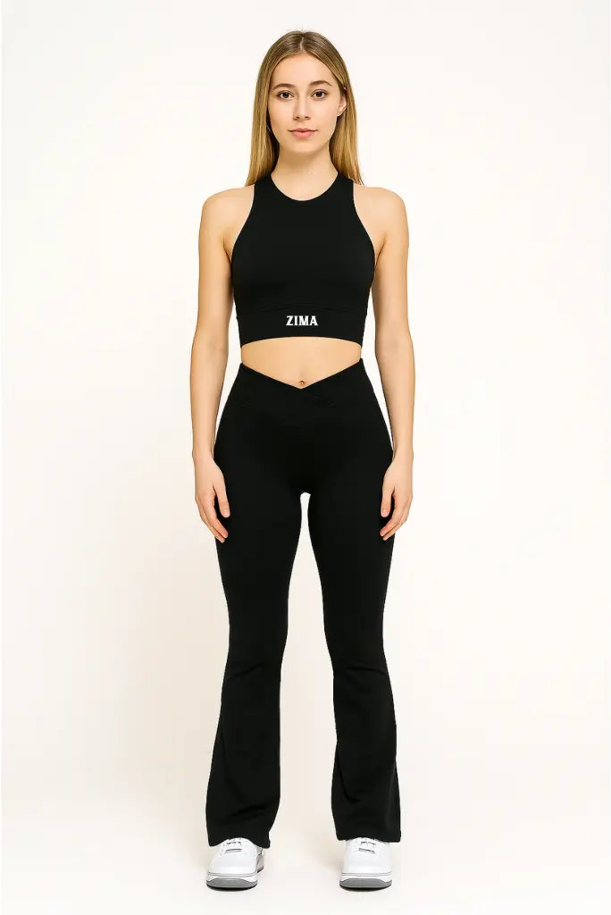 Top halter negro