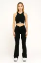 Top halter negro