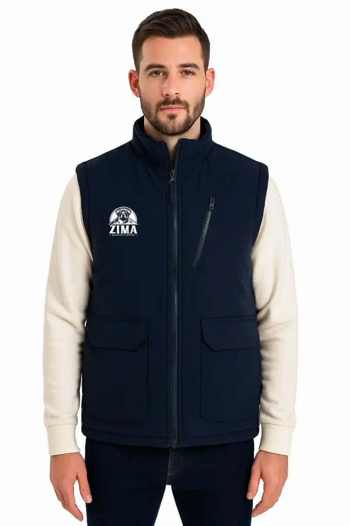 Chaleco Zima azul