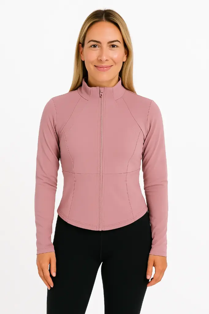 Chaqueta deportiva rosa