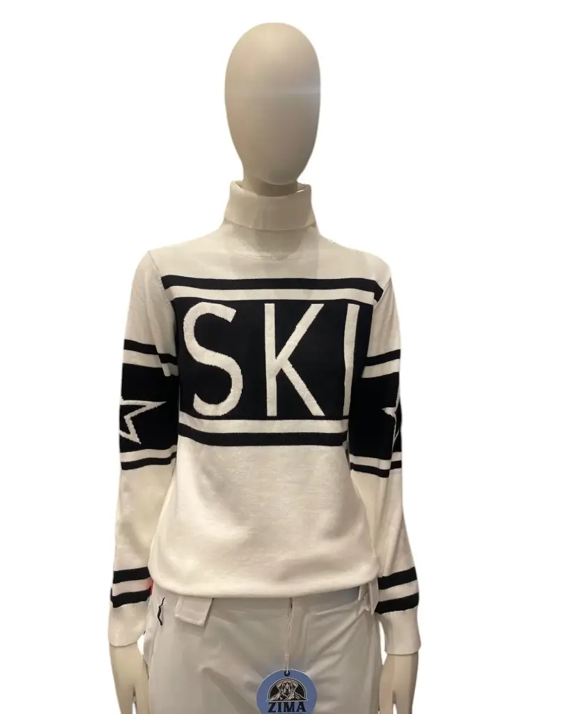 SKI sweater white