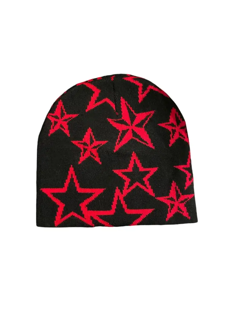 Beanie Stargazer rossonero