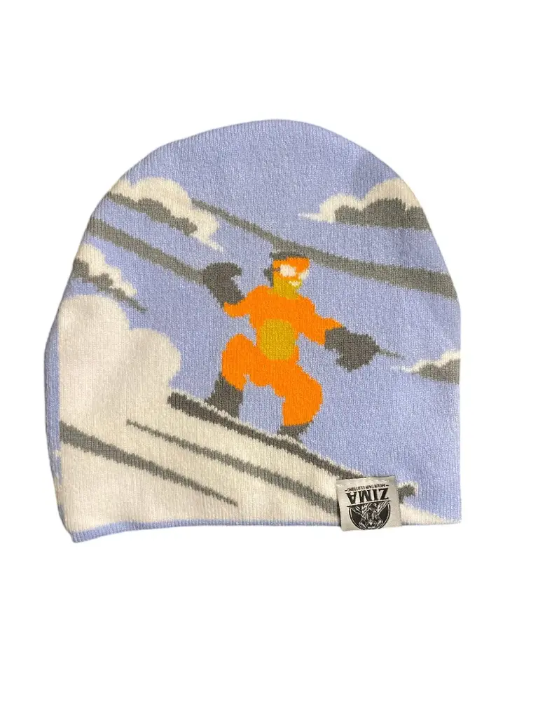 Beanie snowboarder azul -  Estilo Alpino