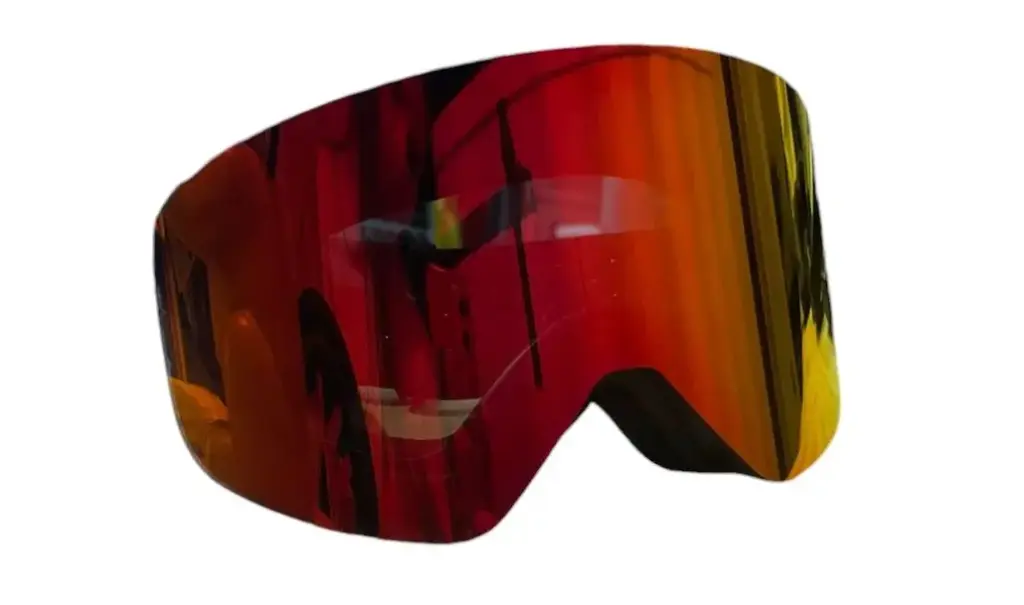 Ski goggle orange