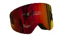 Ski goggle orange