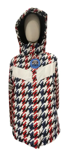 Ski Jacket - Monochrome  Chic red