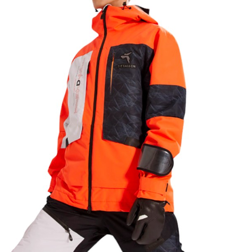 Tittallon - Unisex snowboard and freestyle jacket red
