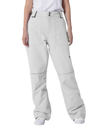 Tittallon - Unisex 4-way stretched snowboarding. Ski pants white