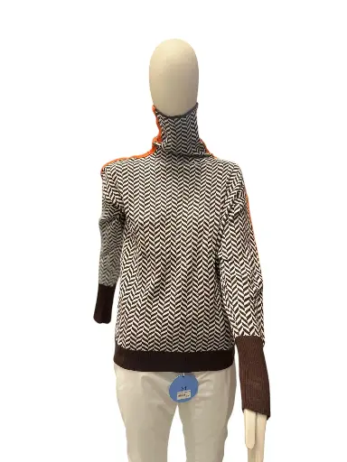 Aesthetic orange sweater