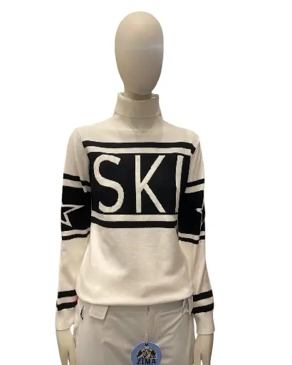 SKI sweater white