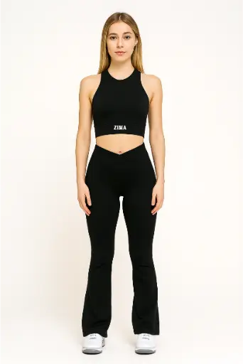 Top halter negro