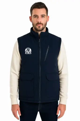 Chaleco Zima azul