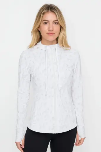 Chaqueta camo blanca